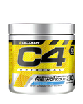 C4 ORIGINAL THE ORIGINAL EXPLOSIVE PRE-WORKOUT. 30 SERVS.  ICY BLUE RAZZ.