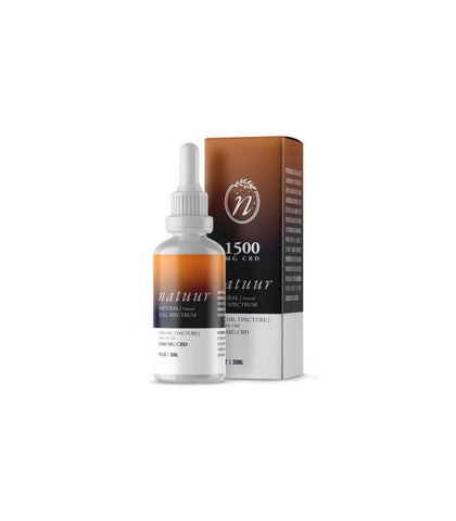 NATUUR FULL SPECTRUM ACEITE DE CBD 1500 MG 30ML NATURAL